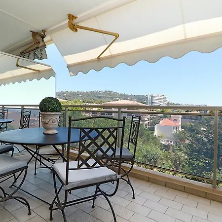 Magnifique 2p Vue Panoramique Piscine Grande Terrasse Pk Apartamento